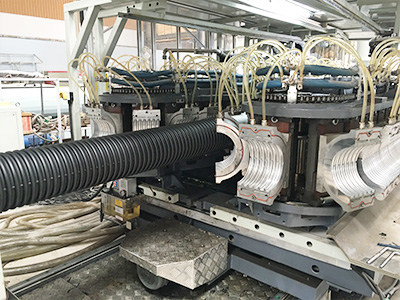 168精准计划网塑胶-波纹管生产线